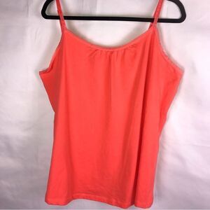 Lane Bryant Supima Cotton Adjustable Strap Tank Top